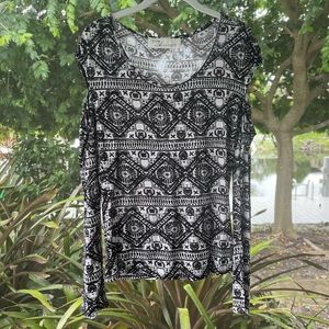 Vintage Havana Cold Open Shoulder Top